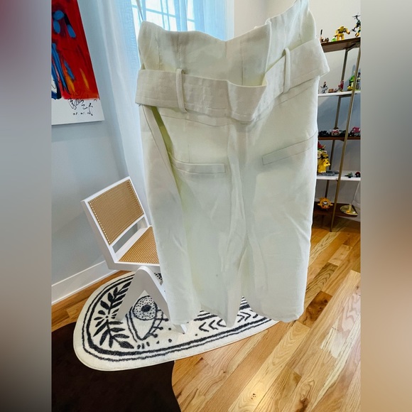 TOPSHOP Paperbag Utility Shorts size 6 - Picture 2 of 6